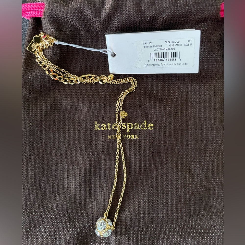 Kate Spade Lady Marmalade Necklace.